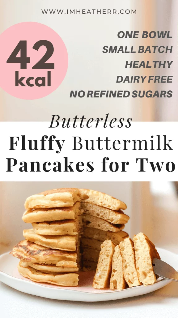 Pinterest healthy recipe, buttermilk fluffy pancakes, no butter, dairy free gluten free, breakfast recipe ideas, low cal and low fat, weight watchers