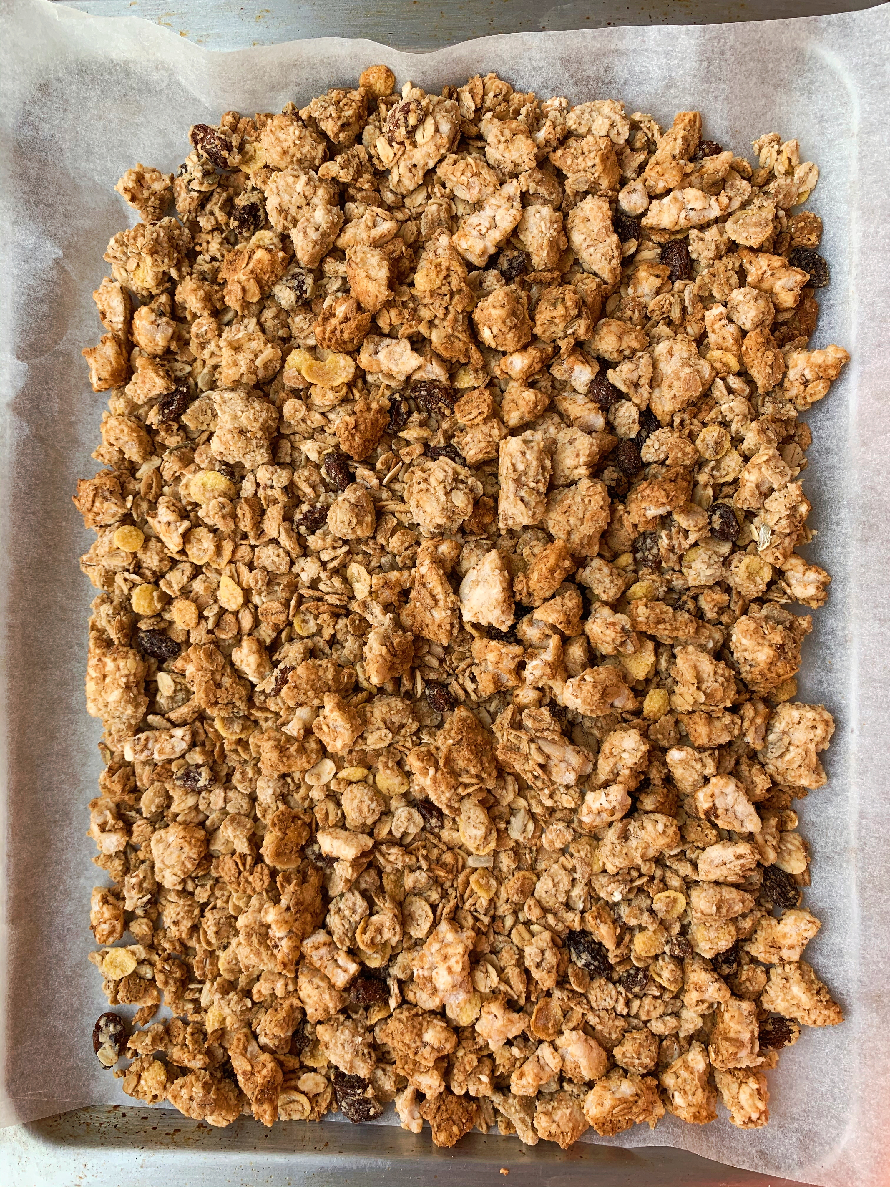 imheatherr Skinny Caramel Granola Clusters Recipe: 30 minute, gluten free, vegan, healthy, weight watchers friendly and super easy!